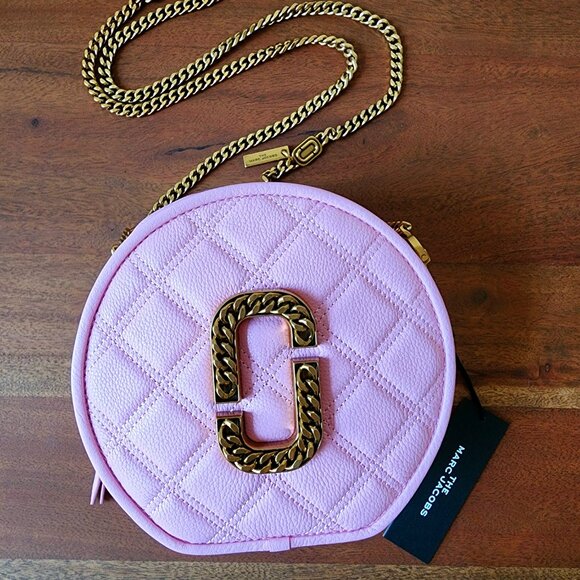 MARC JACOBS The Status Round Crossbody M0015815 – Powder Pink Perfection! - Picture 11 of 12